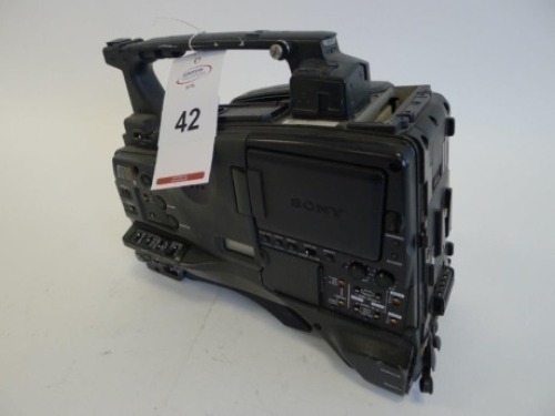 Sony PDW-F800 Professional Disc Camcorder,&nbsp;Serial No. 60224, 1436 Hours
