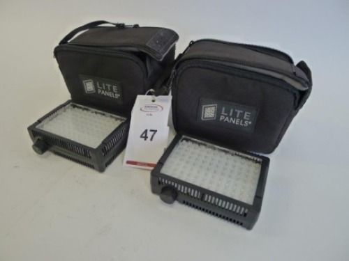 2 Litepanels Micro-Pro LED Camera Lights
