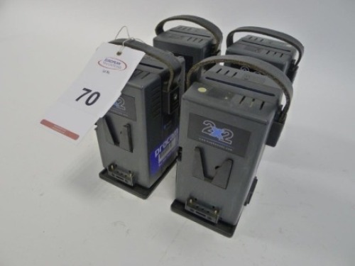 4 Hawk Woods VL-2X2P V-Lock Dual Battery Chargers