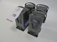 4 Hawk Woods VL-2X2P V-Lock Dual Battery Chargers