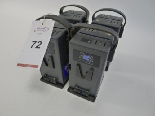 4 Hawk Woods VL-2X2P V-Lock Dual Battery Chargers