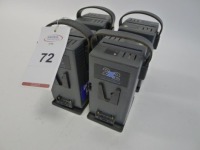 4 Hawk Woods VL-2X2P V-Lock Dual Battery Chargers
