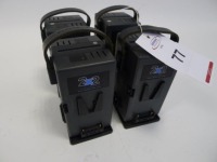 4 Hawk Woods VL-2X2P V-Lock Dual Battery Chargers