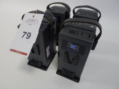 4 Hawk Woods VL-2X2P V-Lock Dual Battery Chargers
