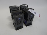 4 Hawk Woods VL-2X2P V-Lock Dual Battery Chargers