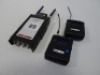 Sony DWR-SO2D Wireless Receiver and 2 Sony DWT -BO1 Wireless Bodypack Transmitters