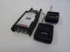 Sony DWR-SO2D Wireless Receiver and 2 Sony DWT -BO1 Wireless Bodypack Transmitters