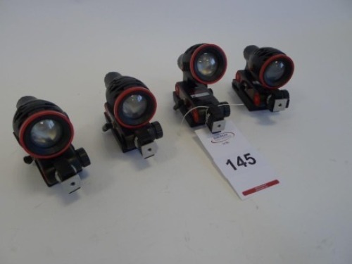4 Dedolight REDZilla Mini On-board InfraRed LED Light Heads