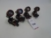 4 Dedolight REDZilla Mini On-board InfraRed LED Light Heads