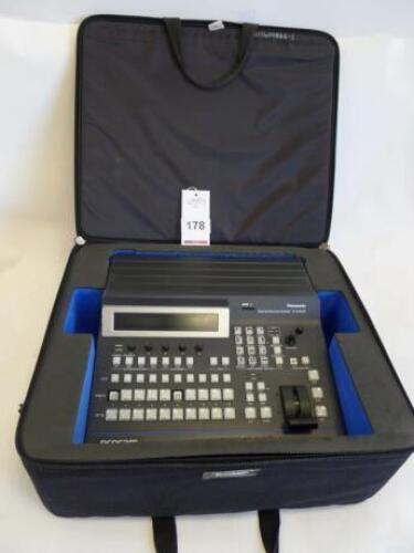 Panasonic AV-HS400 Multi Format-Live Switcher with Carry Bag