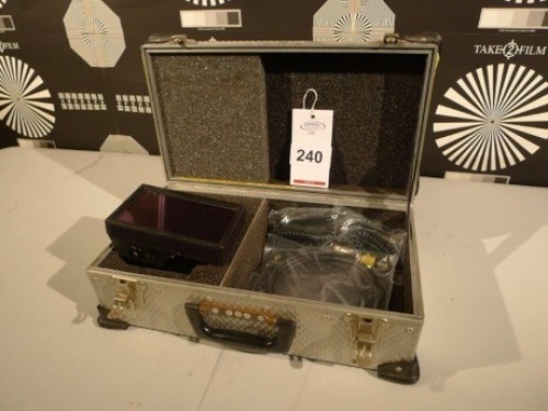 Transvideo Rainbow 2 6.5 Inch Anamorphic Video Monitor with Flight Case