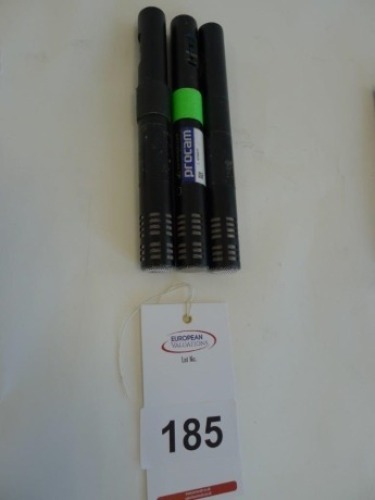 3 Sennheiser Capsule K6 Microphones