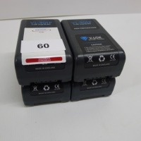 4 Hawk Woods VL-90HP Lithium Ion Batteries
