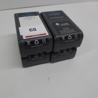 4 Hawk Woods VL-90HP Lithium Ion Batteries