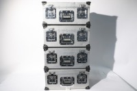 Case Design, 4 x Silver Hardcase for LMB-5 Mattebox, 2013